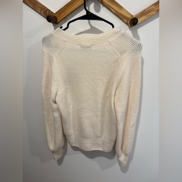 EUC- MADEWELL- MELWOOD SQUARE NECK PULLOVER SWEATER- XS - Picture 2 of 5